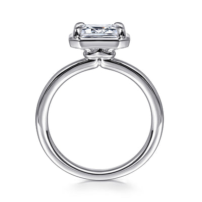 Gabriel & Co. 14 Karat White Gold Solitaire Diamond Engagement Ring ER16483E6W4JJJ