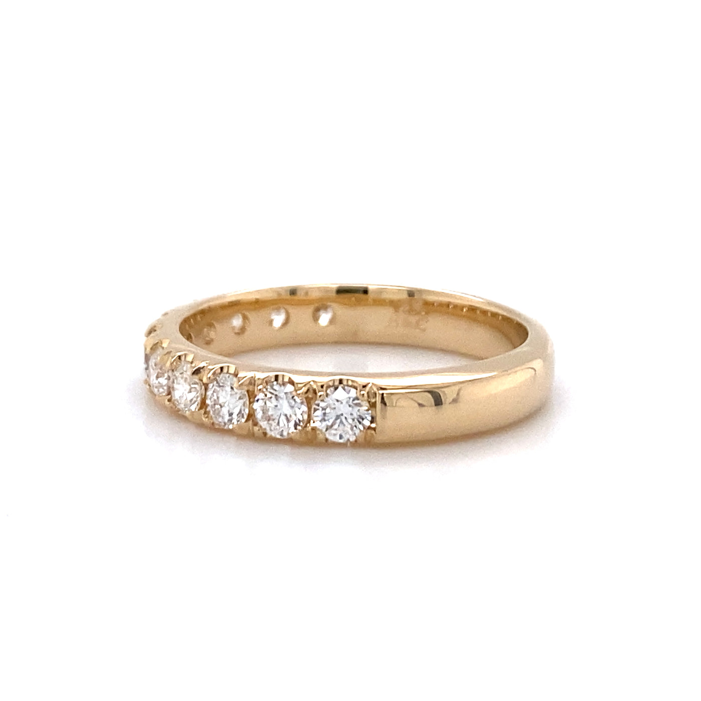 Beeghly & Co. 14 Karat Yellow Gold  Diamond Wedding Band - Lady's BCR-7-75-Y