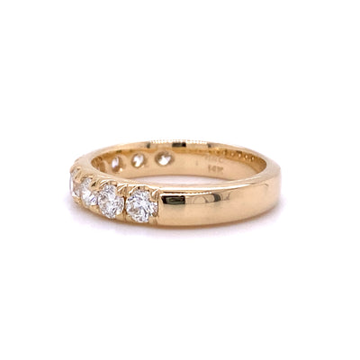 Beeghly & Co. 14 Karat Yellow Gold Diamond Wedding Band - Lady's BCR-7-1.00-Y