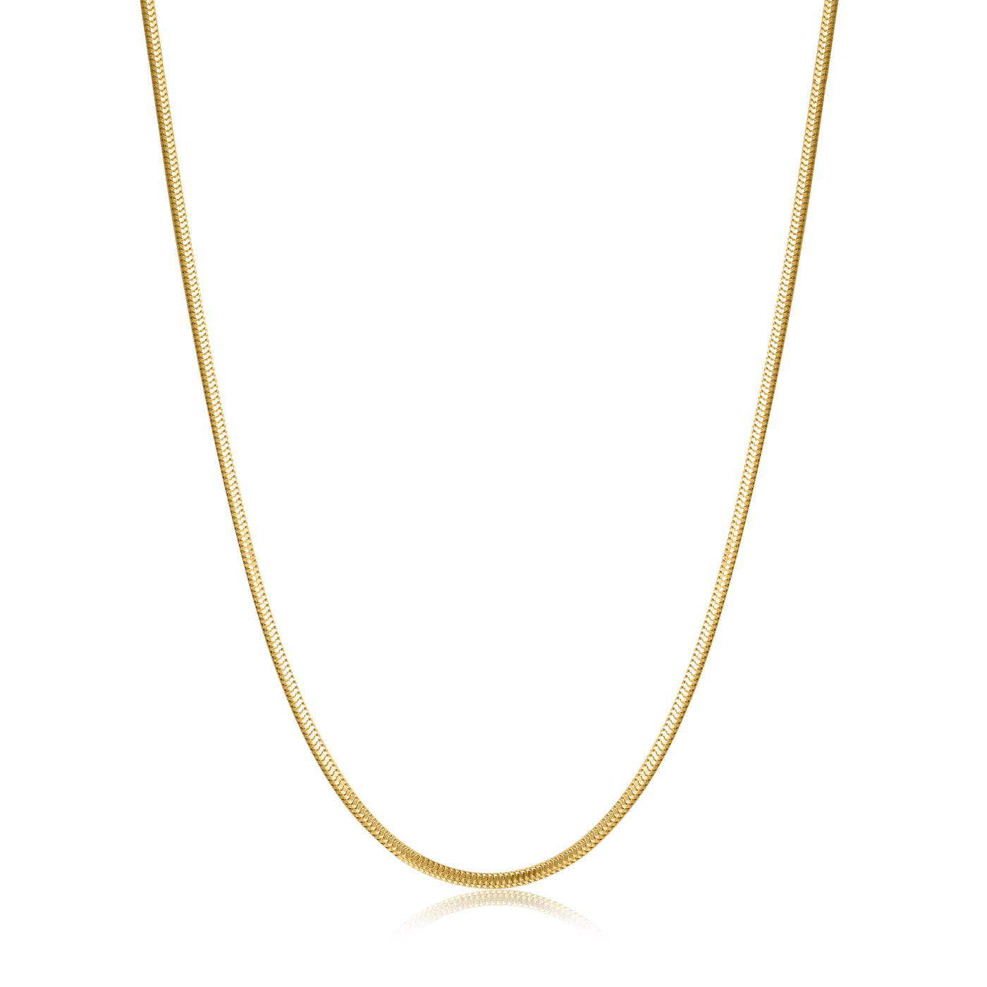 Ania Haie Yellow Gold Filled Snake Chain N038-01G