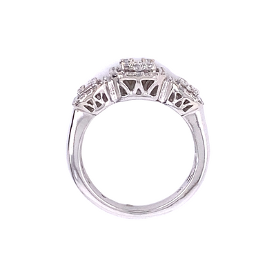 Allison Kaufman 14 Karat White Gold 1 CTW Diamond Ring - Women's D5845
