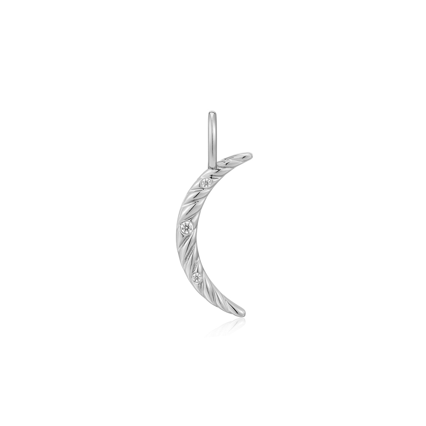 Ania Haie Sterling Silver Moon Sliver Charm NC048-10H