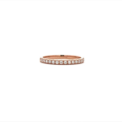 Beeghly & Co. 14 Karat Rose Gold 1/5 CTW Diamond Wedding Band - Lady's BCR-65BR