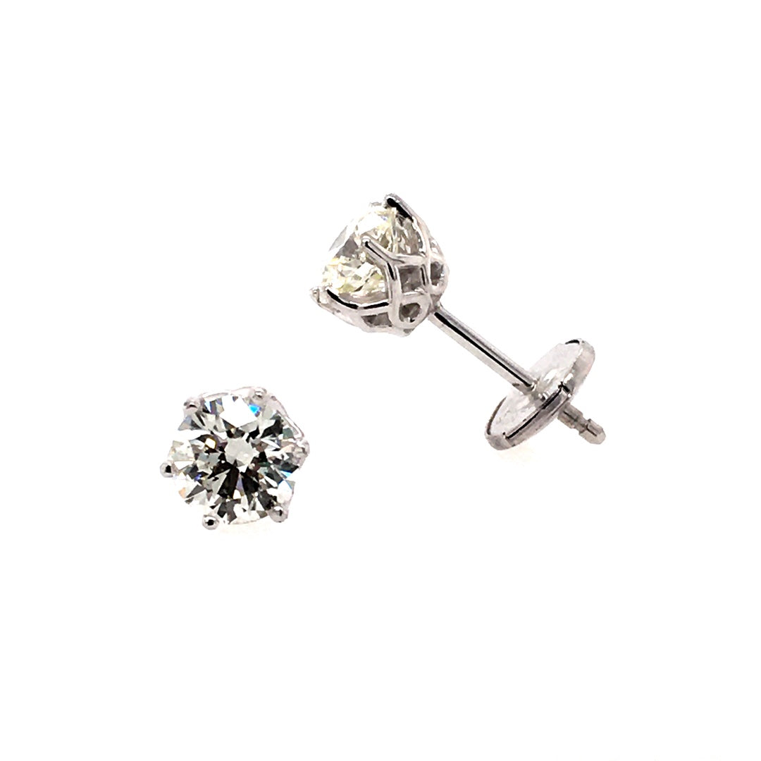 Beeghly & Co. "Best Collection" 18 Karat CTW Diamond Stud Earrings BCE-AS-5.0MM