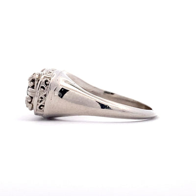 Anatoli Jewelry, Inc. Silver Hematite Ring 8044R7-H