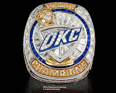 Top Pops Off OKC's 2025 Championship Ring to Reveal Removable Inner Band