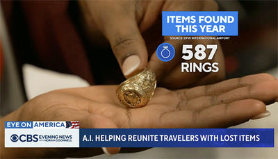 Artificial Intelligence Helps Unite Airline Passengers With Lost Jewelry, Watches