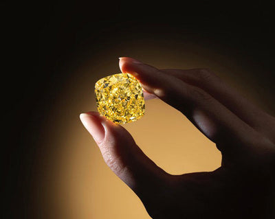 Alrosa Unveils 100+ Carat 'New Sun,' Russia's Largest Polished Colored Diamond