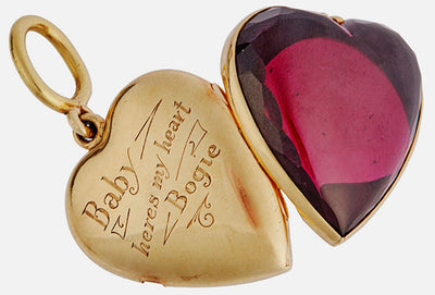 Heart Locket on Which Bogie Professed His Love for Bacall Sells for 57K