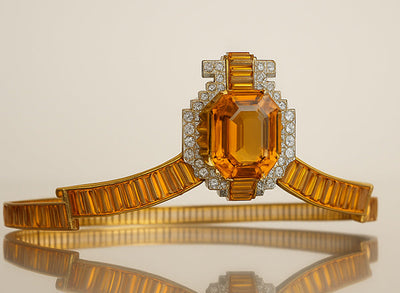 A Golden Masterpiece: Historic Citrine Tiara Honors November's Birthstone