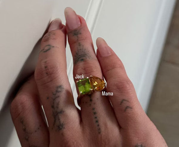 Hailey Bieber Honors Baby Jack With 'Toi et Moi' Ring Featuring Their