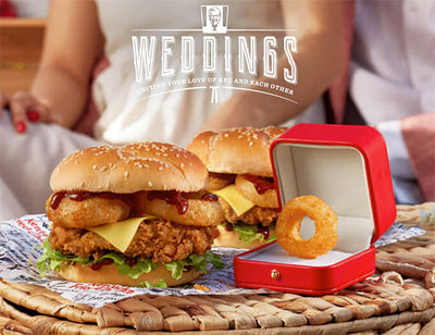 Aussies Who Pop the Question With a KFC Onion Ring Can Win $80K Wedding