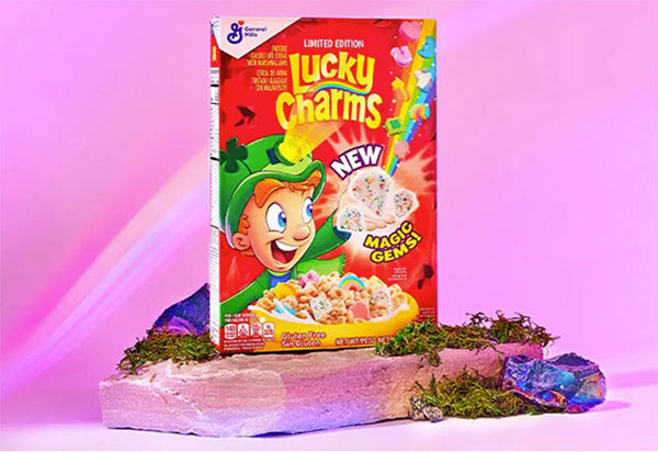 Lucky Charms' Limited-Edition Cereal Features Diamond-Shaped