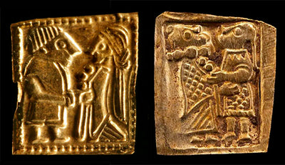 Gold-Foil Figures Unearthed in Norway Look Similar to Those Found in Sweden
