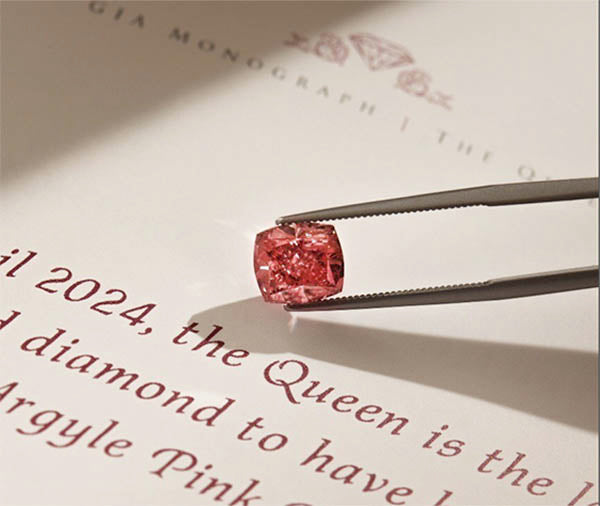 Rarity Crowned: 'The Queen' Becomes Largest Argyle Pink Diamond