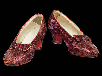 Minnesota Man Charged With Theft of 'Ruby Slippers' From Judy Garland Museum