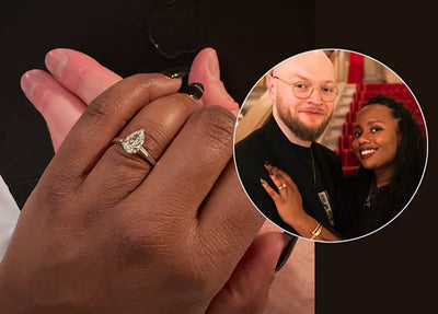 Al Roker's Daughter, Leila, Shares Pics of Her New Pear-Shaped Diamond Ring