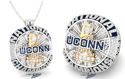 UConn's Championship Ring Doubles as Pendant and Includes Snip of Game Ball