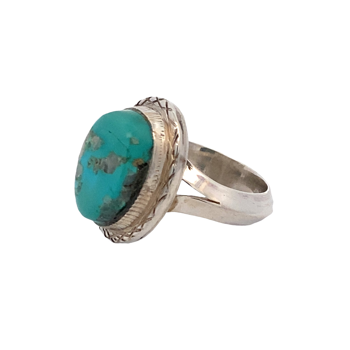 ESTATE Turquoise RIng in Silver