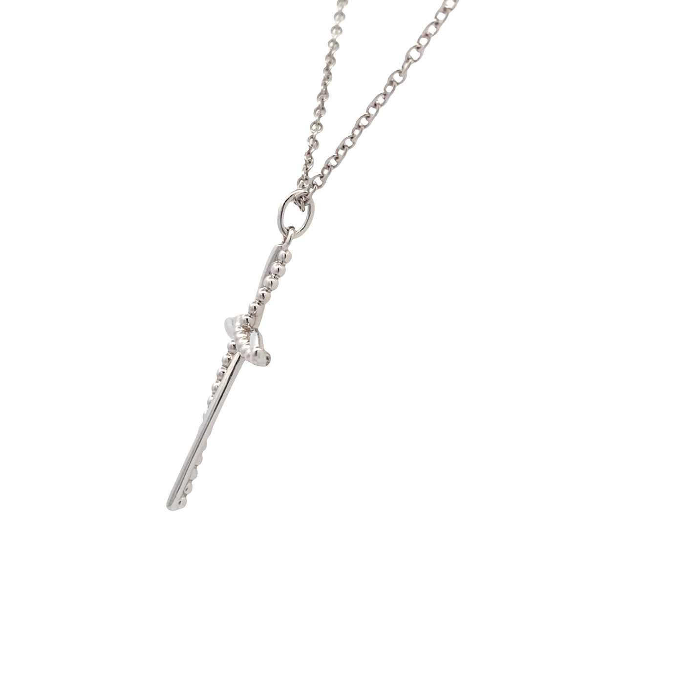 Bujukan Cross in Silver by Gabriel & Co.