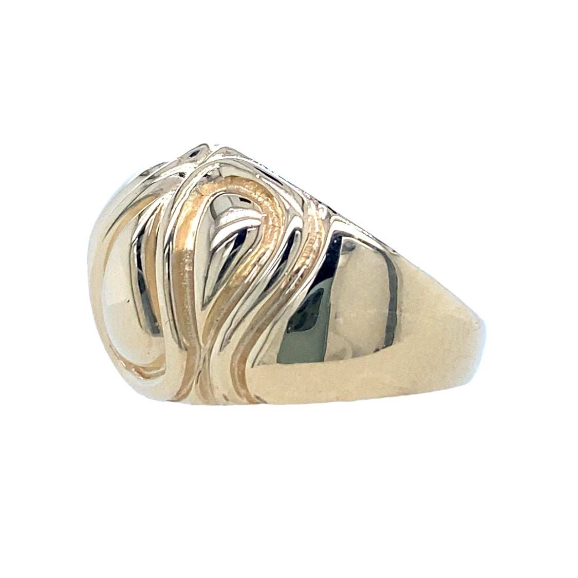 ESTATE Statement Ring in Yellow Gold