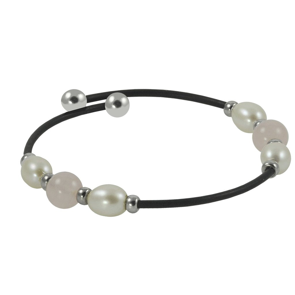 Imperial Pearl Sterling Silver Cuff Pearl Bracelets 632206