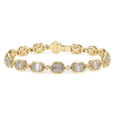 Allison Kaufman Co. 14KY Diamond Bracelets B1423