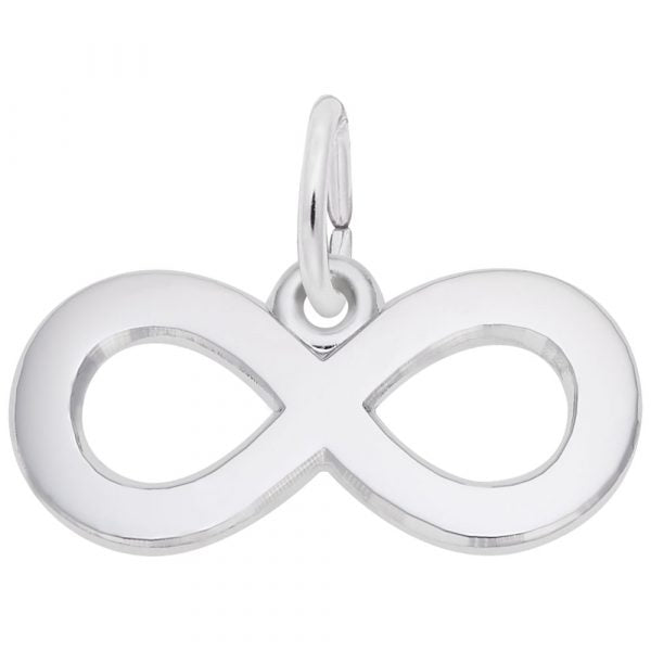 Rembrandt. Sterling Silver Infinity Charm 3425