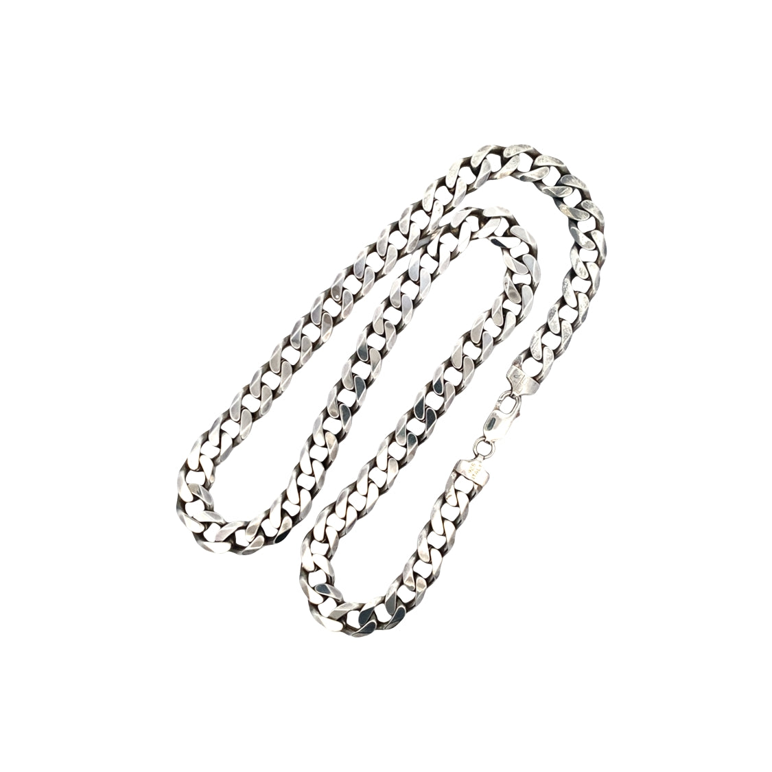 ESTATE 22" Heavy Curb Chain in Silver