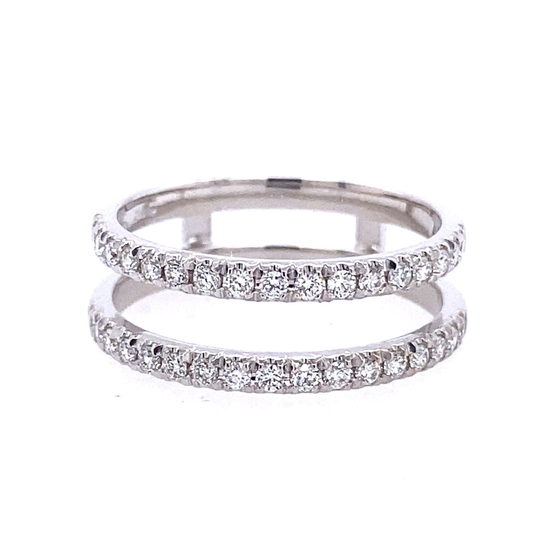 .40CTW Diamond Wrap Band in 14K White Gold