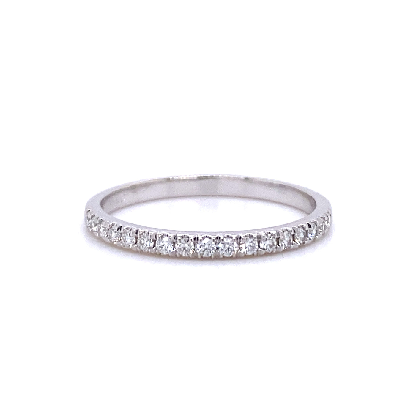 1/4ct Diamond Anniversary Band in White Gold by B&C
