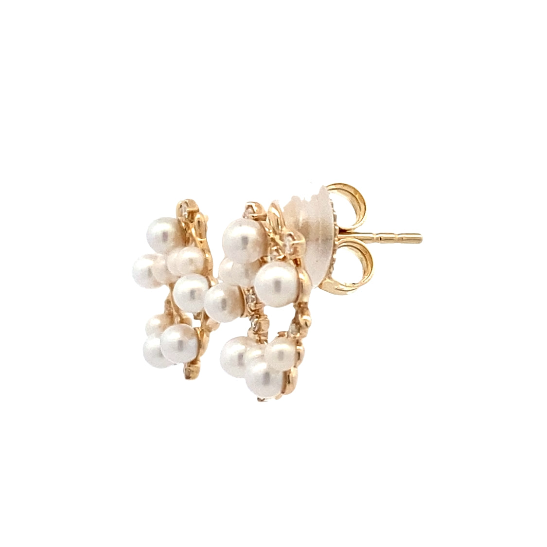 FWP Earrings in Yellow Gold