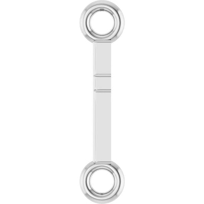 Silver Permanent Bracelet Cross Link 2002824:109:S
