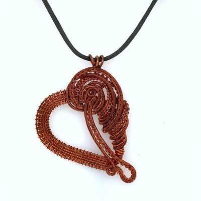 Rapt by Beeghly & Company Copper Woven Heart