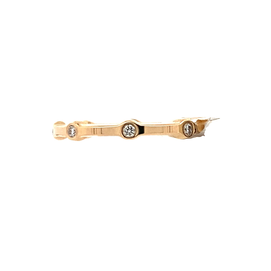 Diamond Band in 14K Yellow Gold, .16CTW, by Benchmark