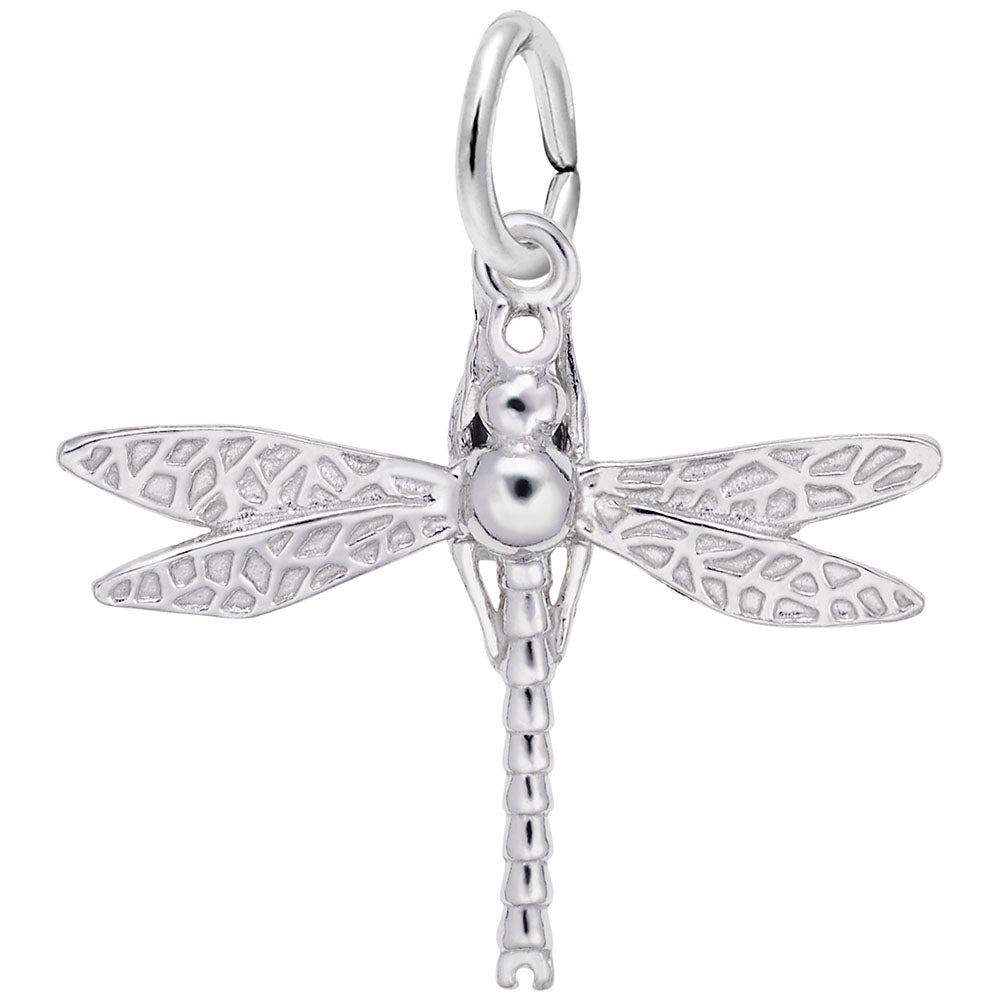 Rembrandt Q. C. Sterling Silver Dragonfly Charm  3693