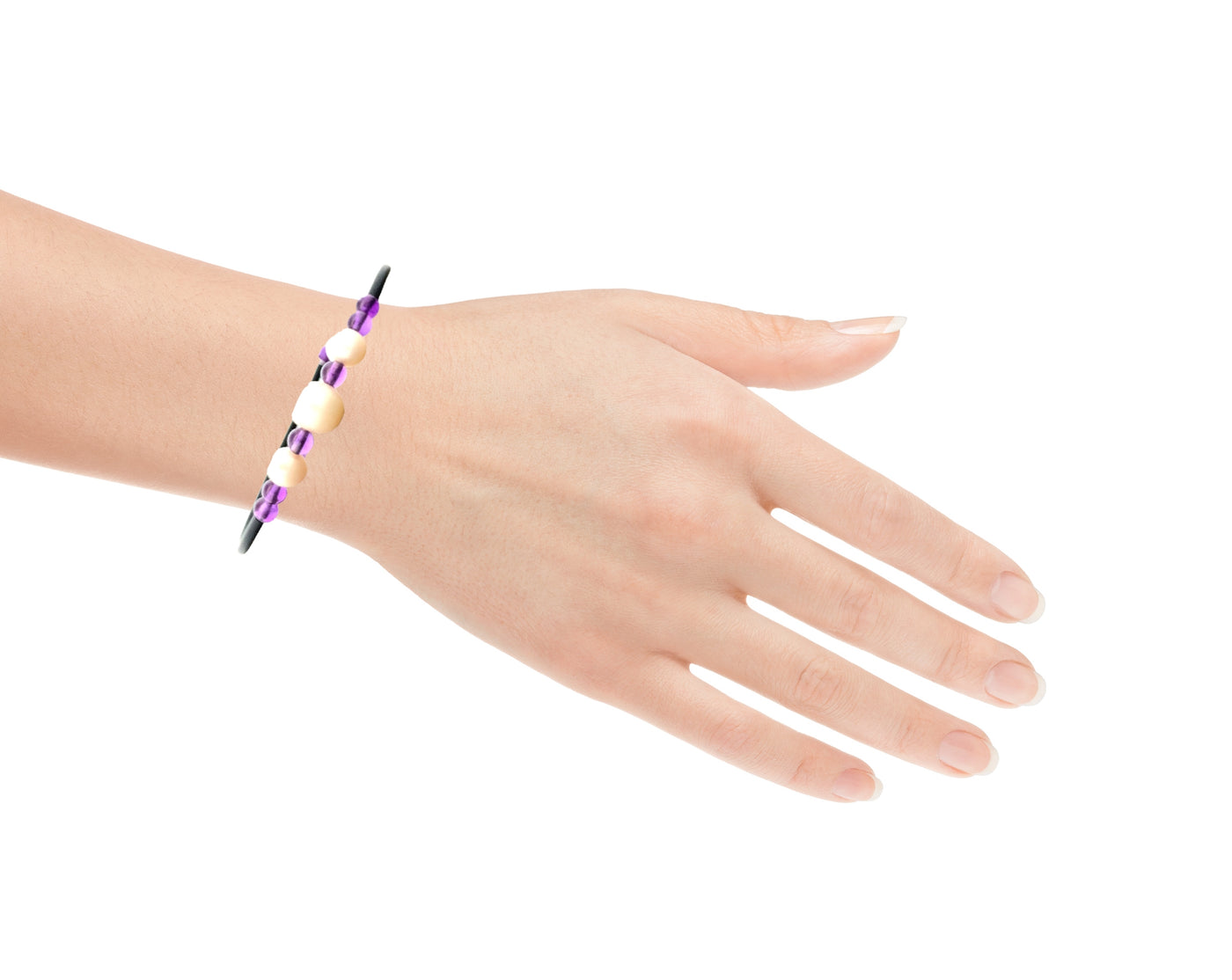 Pearl and Amethyst Bracelet