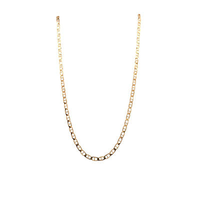 ESTATE 20" Anchor Link Chain in Yellow Gold