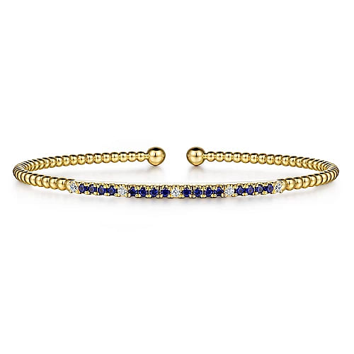 Gabriel & Co. 14 Karat Gemstone Bangle BG4702-62Y45SA