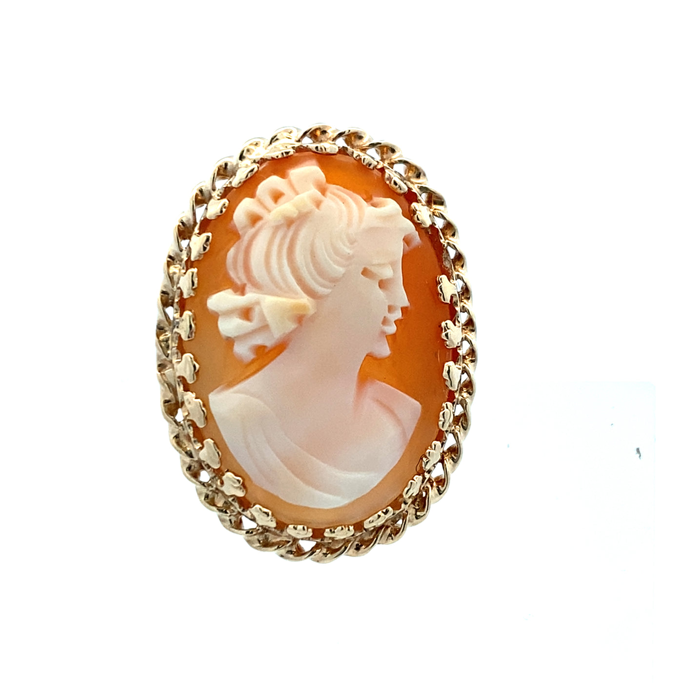 ESTATE Cameo Ring in Yellow Gold