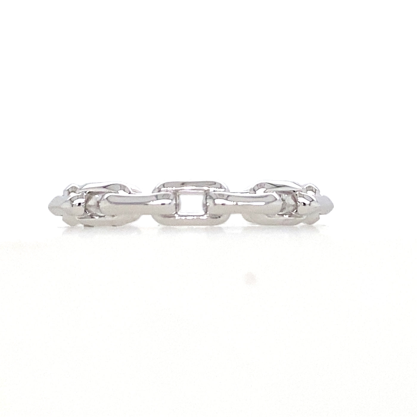Paperclip Ring in Sterling Silver by Ania HAie