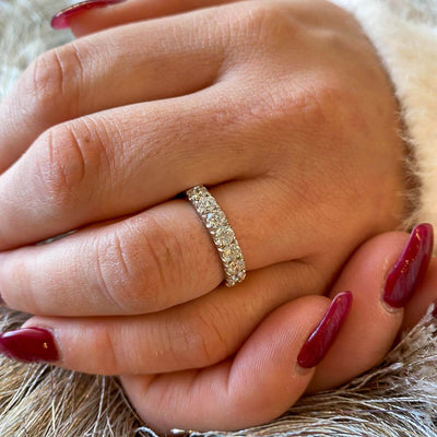 Diamond Wedding/Anniversary Band in White Gold by B&C