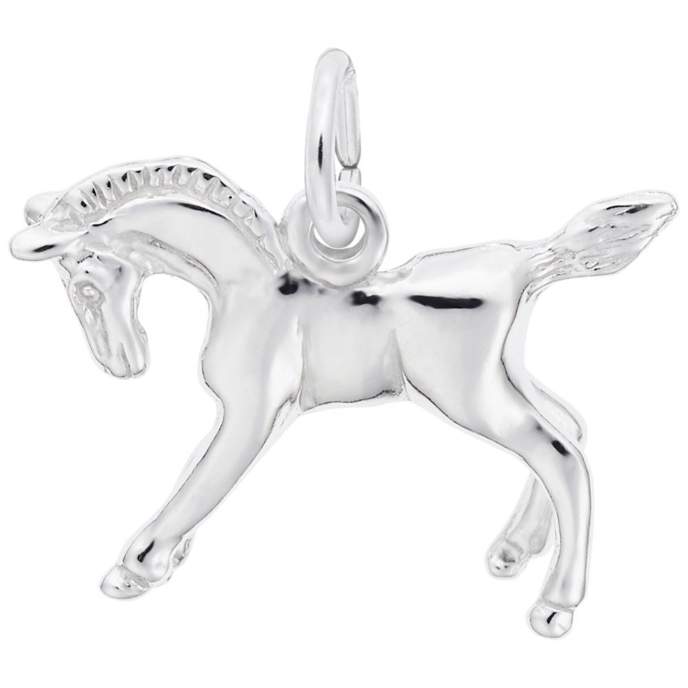 Rembrandt Q. C. Sterling Silver Horse Charm 356