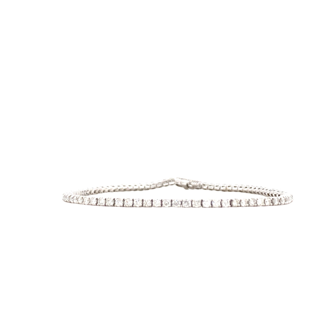2ct Diamond Tennis Bracelet in White Gold
