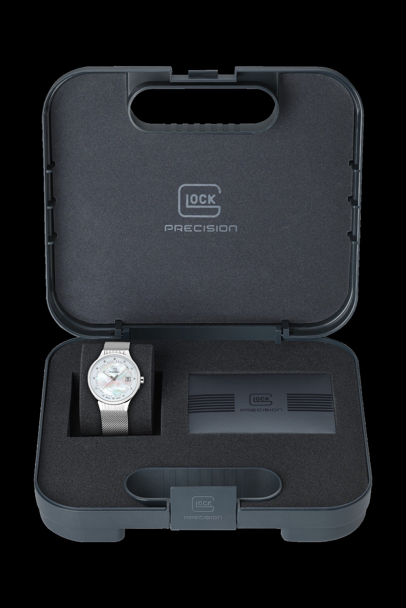 Glock Precision Lady's Stainless Steel Dress Watch GW-28-1-18