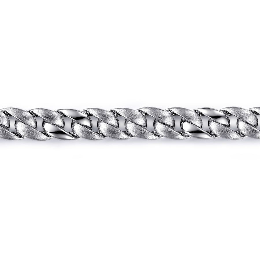 Gabriel & Co. Sterling Silver Fancy Link Silver Bracelet TBM4518SVJJJ