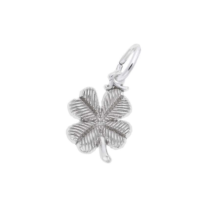 Lucky  Clover Charm in SIlver