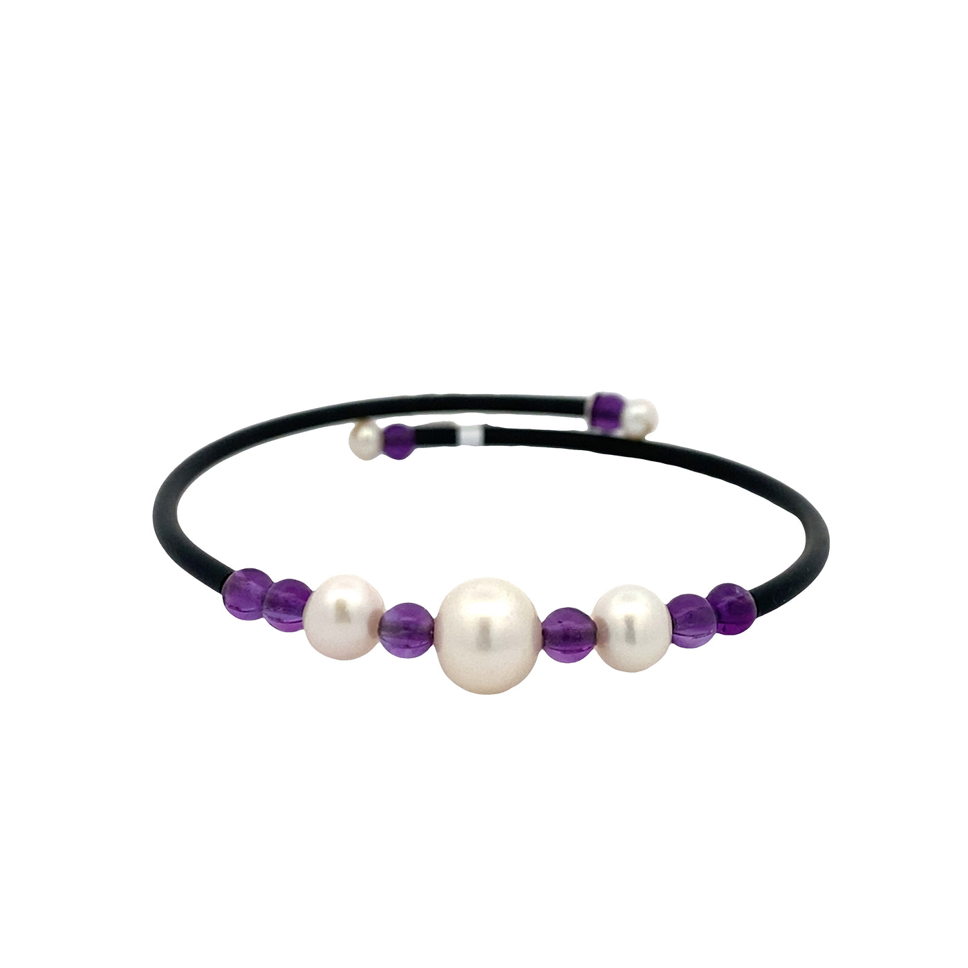 Pearl and Amethyst Bracelet