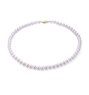 Rope Pearl Necklace in Yellow Gold by Imperial Pearl