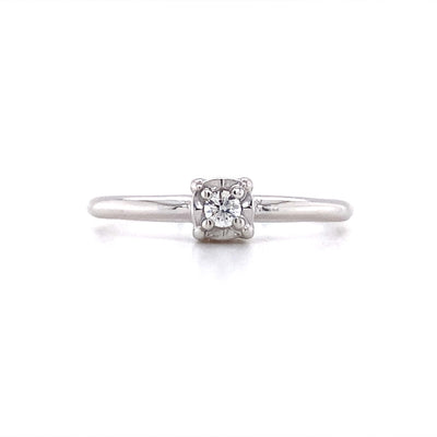 Beeghly & Co. 14 Karat Solitaire Round Diamond Engagement Ring BCR-AS-1